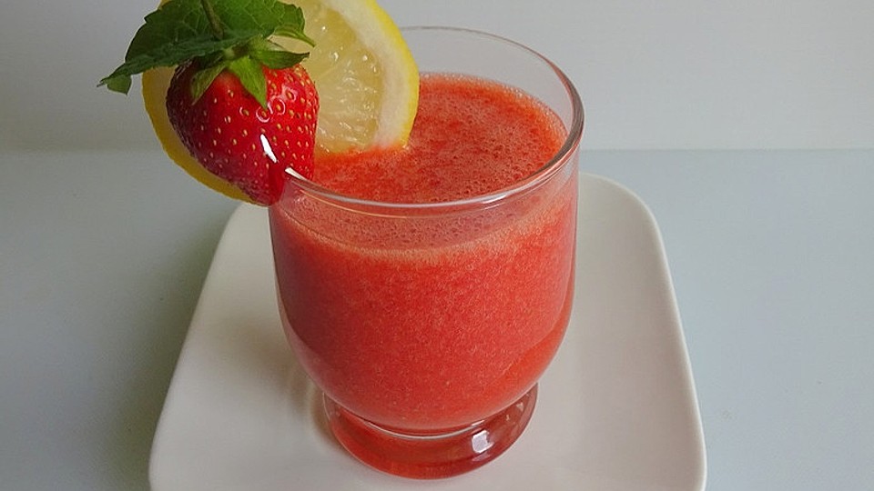 Erdbeerlimonade Von Dodith Chefkoch 