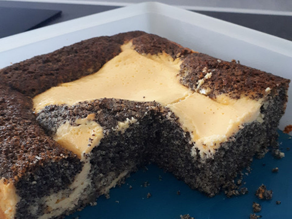 Mohn-Quark-Vanille-Kuchen von Tina_E | Chefkoch