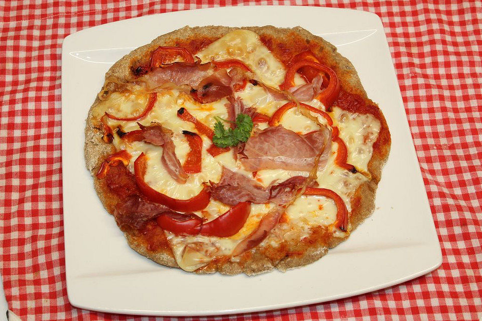 Pizzateig aus Sauerteig