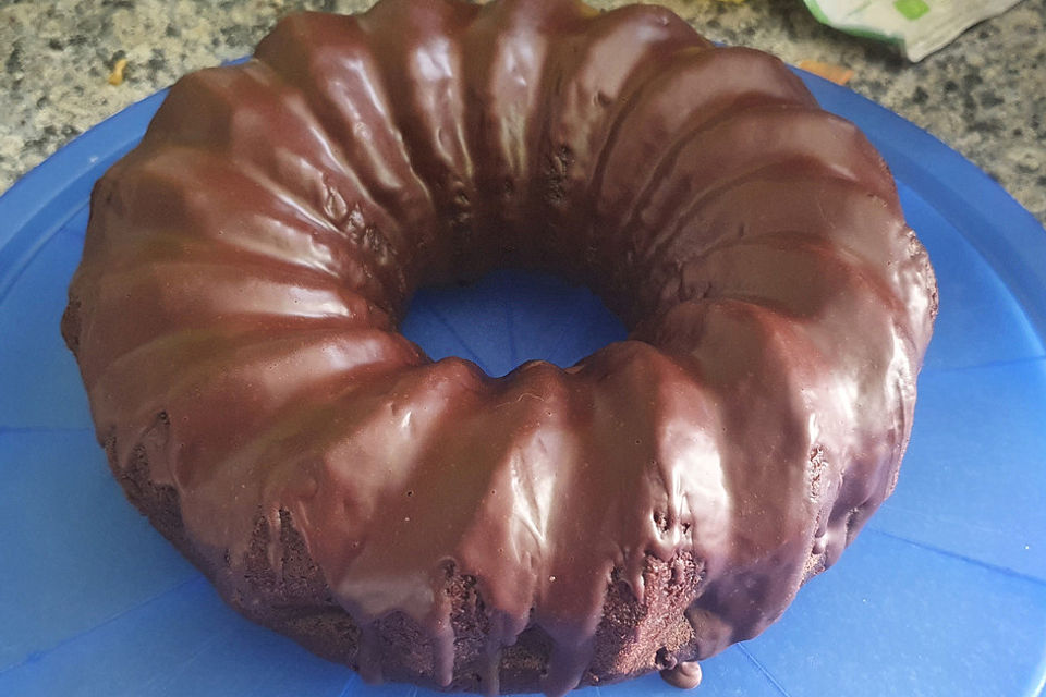 Chocolate Sour Cream Bundt Cake