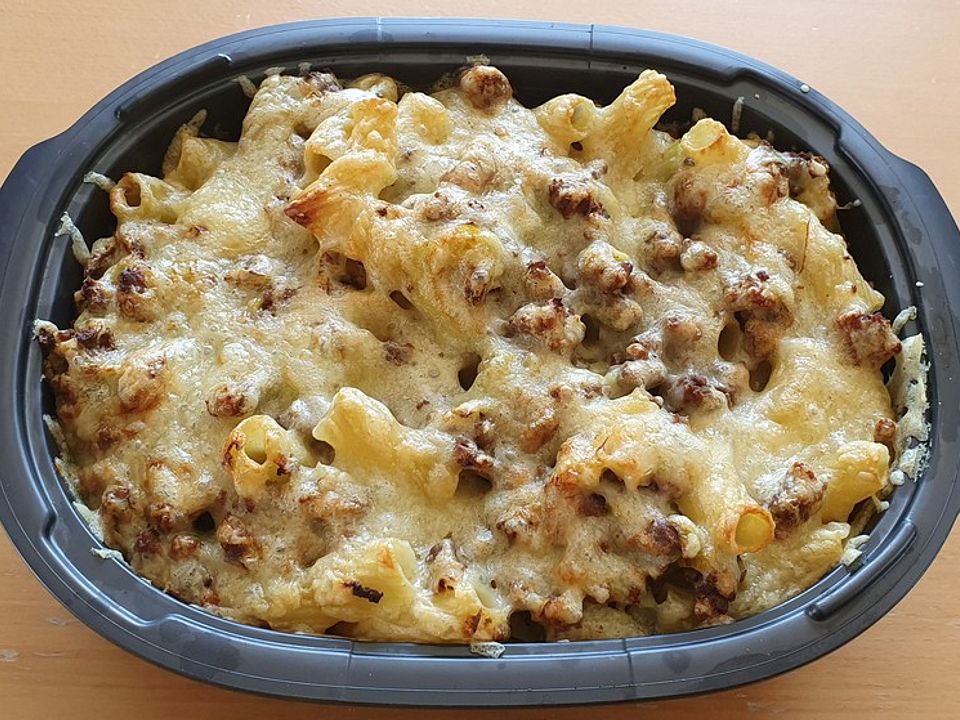 Porreeauflauf Mit Nudeln Und Hackfleisch Von Namseg Chefkoch 