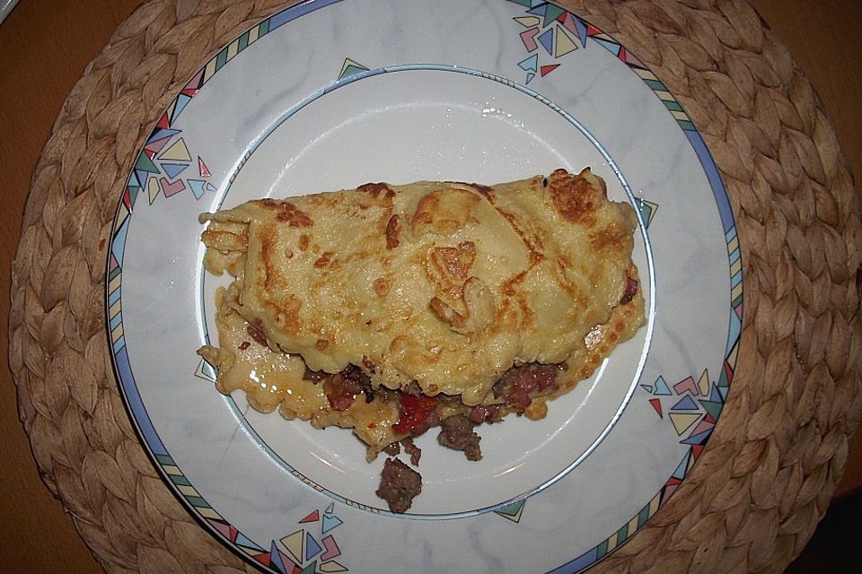 Gefüllte Pfannkuchen