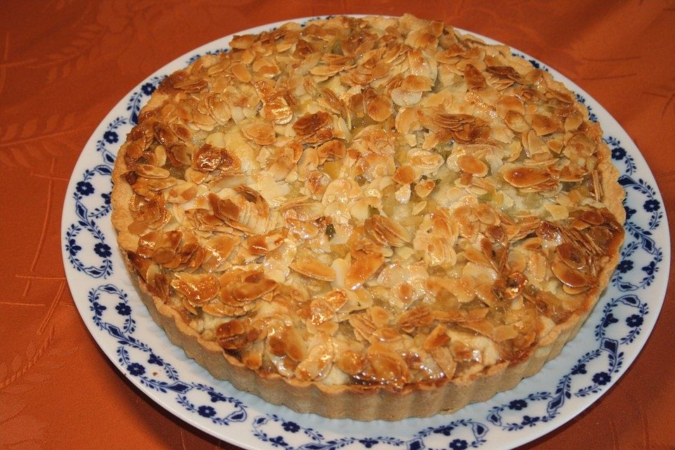 Kirsch-Marzipan-Tarte nach Florentiner Art