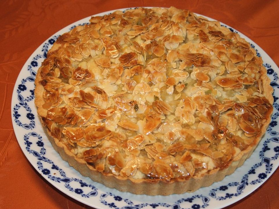 Kirsch-Marzipan-Tarte nach Florentiner Art von Tatunca| Chefkoch