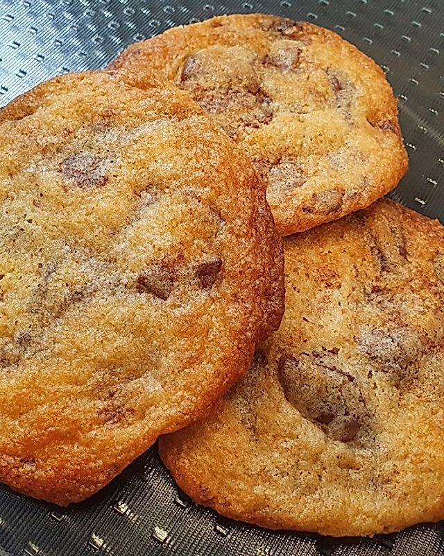 Amerikanische Kekse mit wenig Zucker