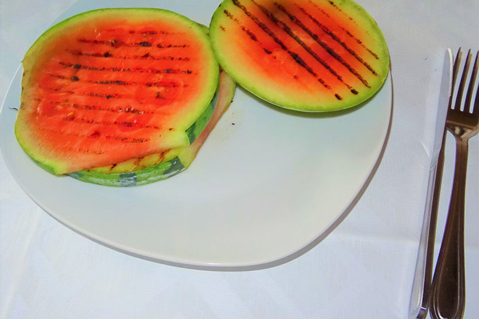 Gegrillte Wassermelone à la Didi