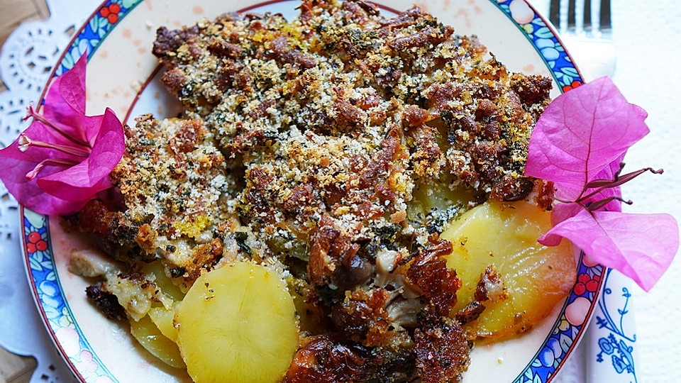 Italienischer Kartoffel Pilzauflauf Sformato Di Patate E Funghi Von Dieter Sedlaczek Chefkoch