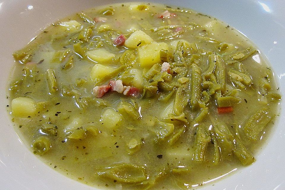 Grüne Bohnensuppe von Mama