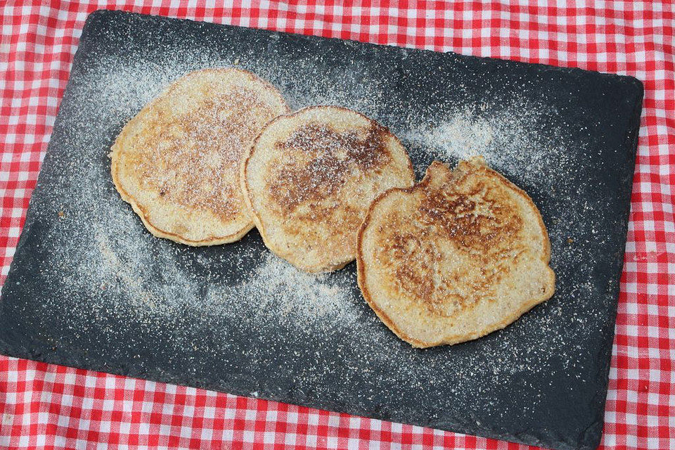 Eiweißreiche Pfannkuchen mit Kokosmehl