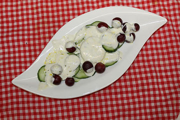 Gurken Weintrauben Salat Von Patty89 Chefkoch 