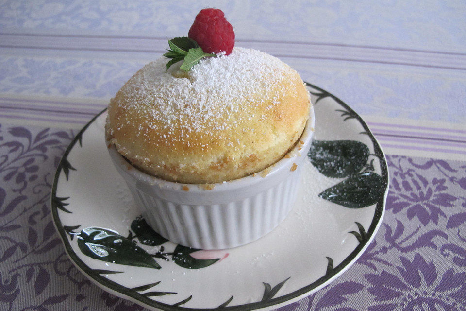 Flaumiges Quarksoufflè