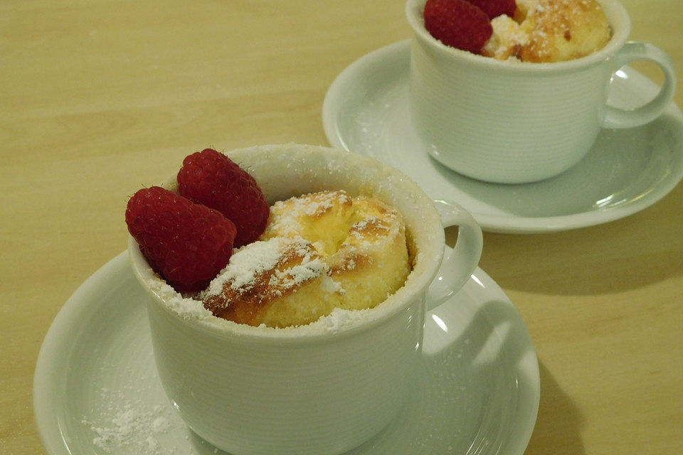 Flaumiges Quarksoufflè