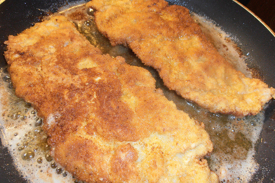 Mini-Frischkäse-Schnitzel Mini-Frischkäse-Schnitzel