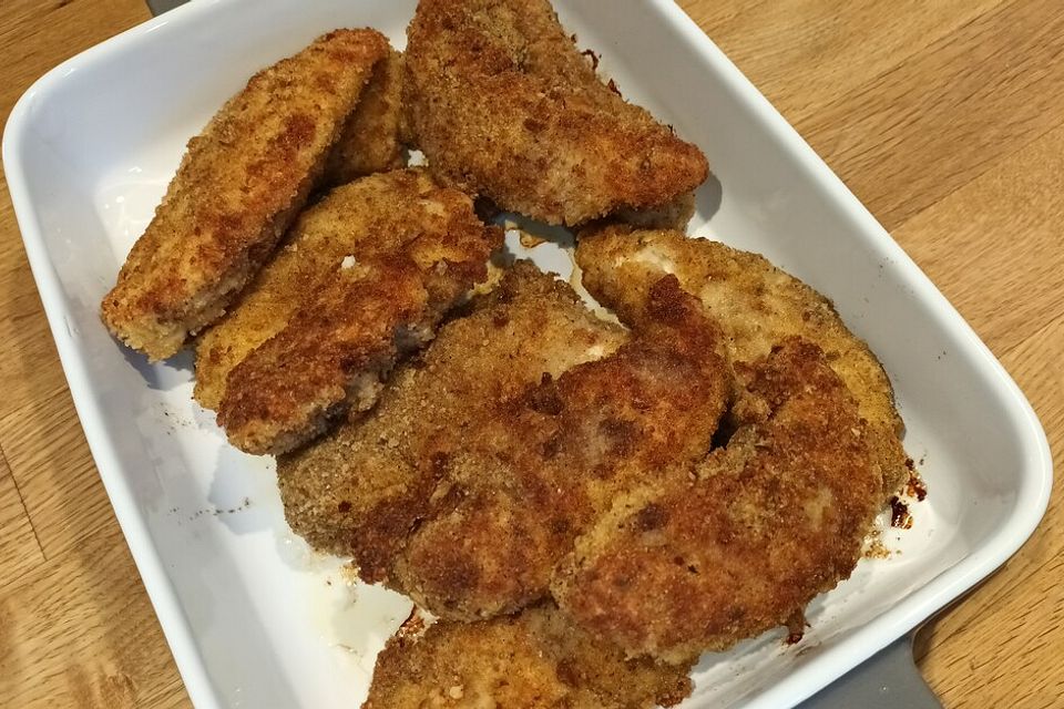 Mini-Frischkäse-Schnitzel Mini-Frischkäse-Schnitzel