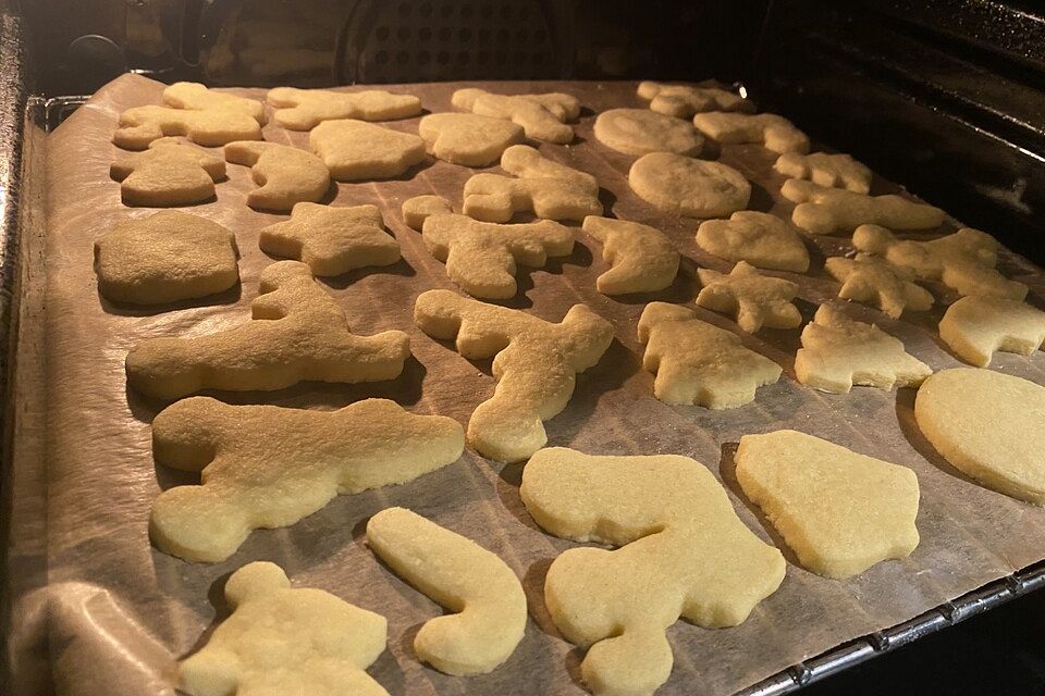 Vegane Pudding-Plätzchen ohne Ei und Milch