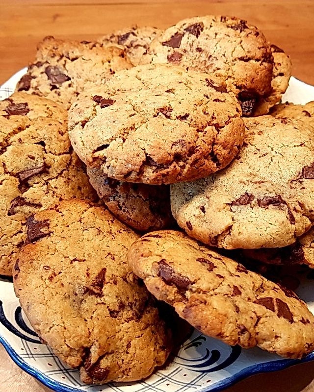Erdnussbutter-Schoko-Cookies