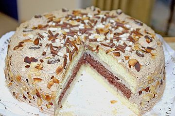 Mokka-Buttercreme-Torte