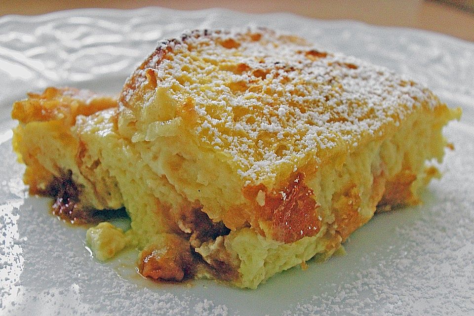 Annas Krapfen - Auflauf mit Birnen Annas Krapfen - Auflauf mit Birnen