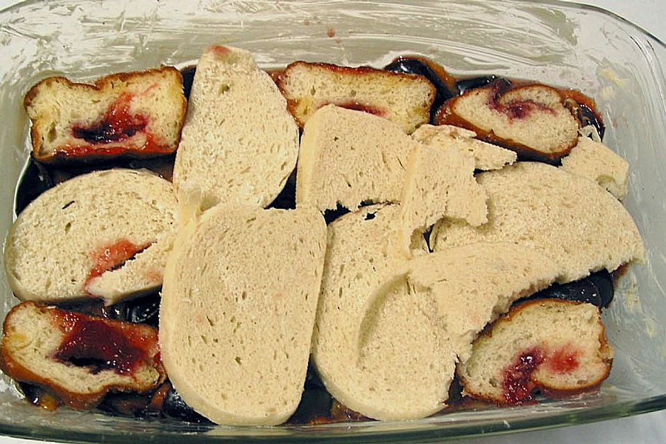 Annas Krapfen - Auflauf mit Birnen Annas Krapfen - Auflauf mit Birnen