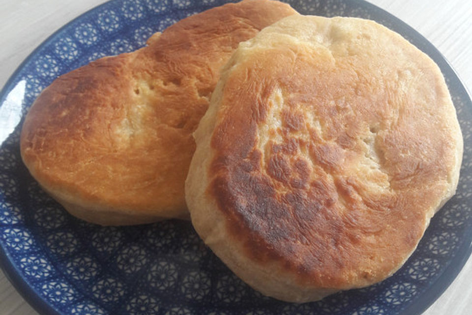 Schnelles Partybrot aus der Pfanne