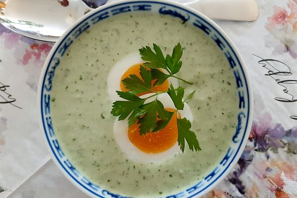 Kalte Gurkensuppe mit Dill für (nicht nur) heiße Sommertage von ...