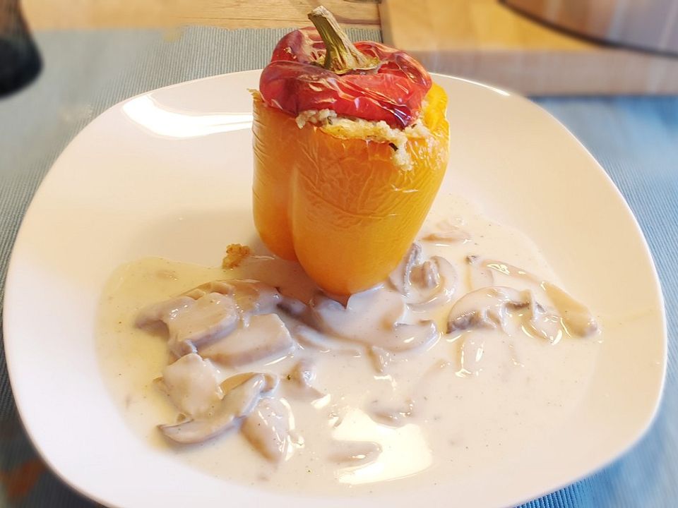 Vegetarisch gefüllte Paprika mit Couscous von 86Steffala86 | Chefkoch