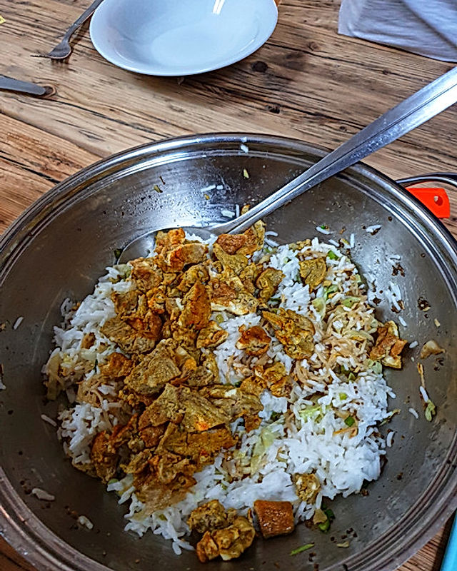 Thailändisches Reis-Curry