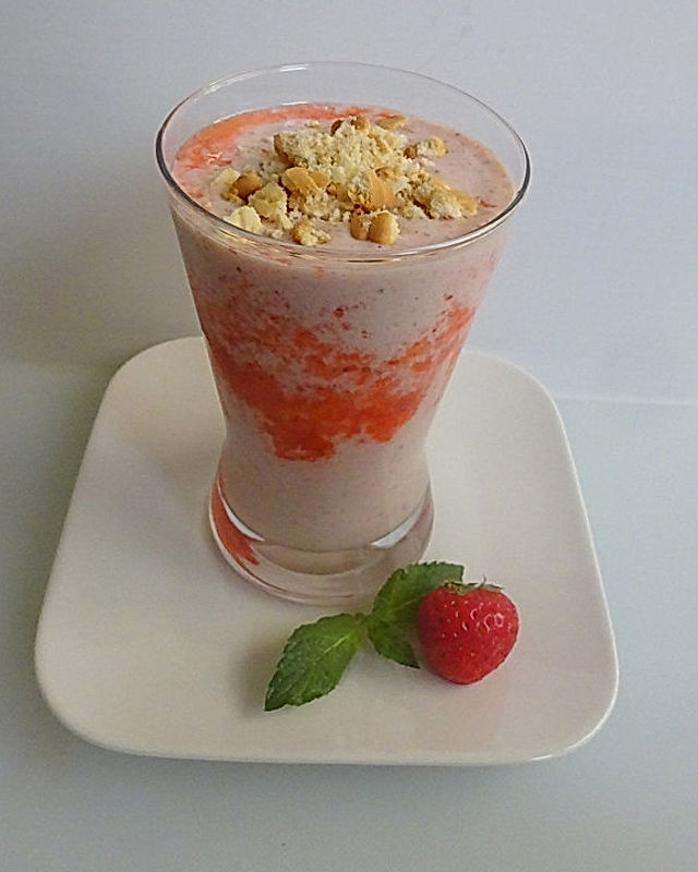 Erdbeer-Cheesecake-Shake