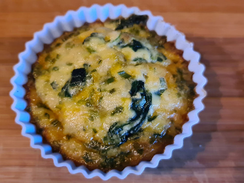 Mini-Frittata mit Spinat von Oliver1030| Chefkoch
