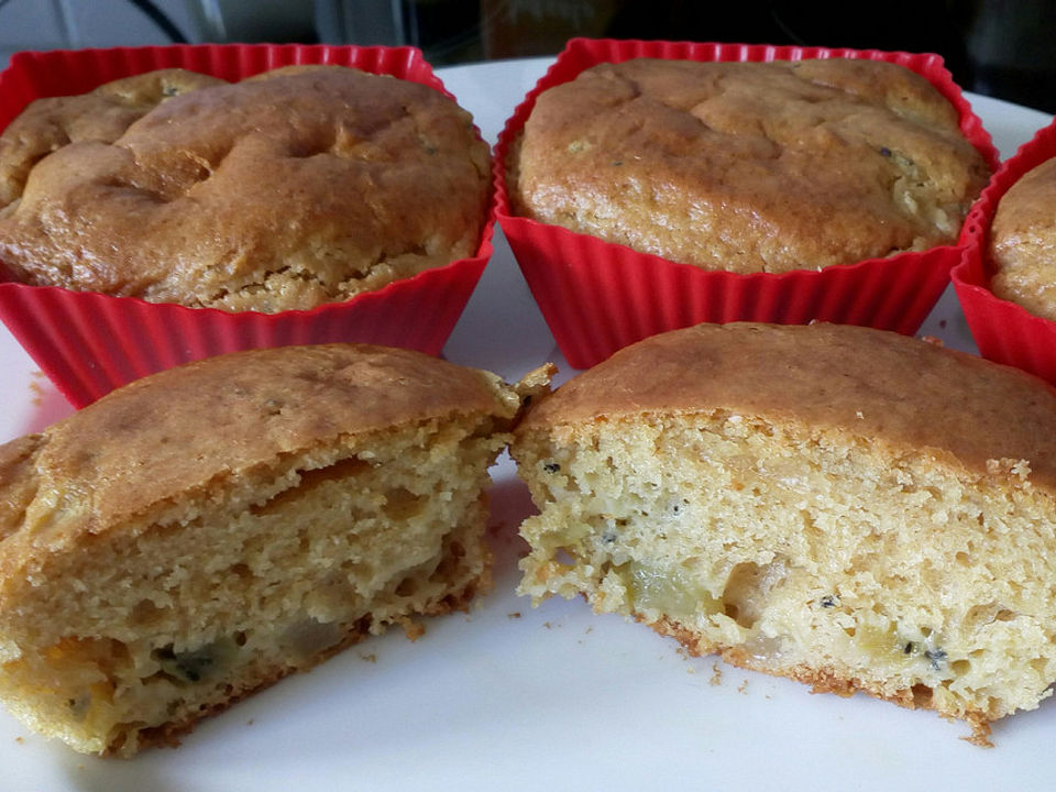 Kiwi-Birnen-Muffins von PeachPie12| Chefkoch