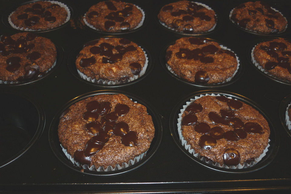 Low Carb Blaubeermuffins