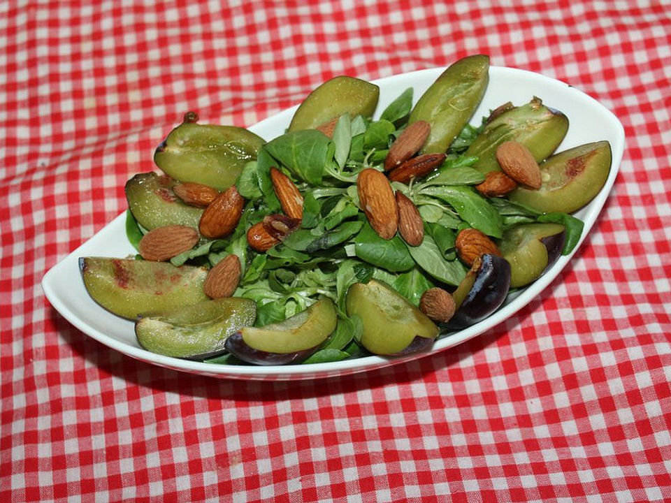 Feldsalat in Vinaigrette mit Zwetschgen von patty89| Chefkoch