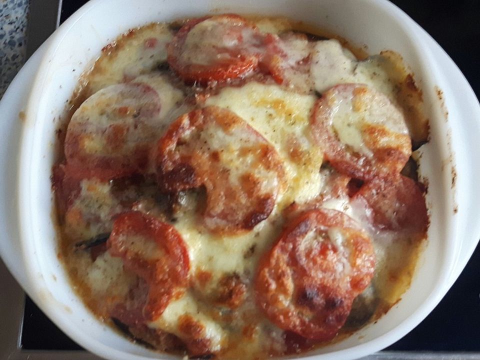 Auberginenauflauf mit Mozzarella von RezepteUschi59| Chefkoch