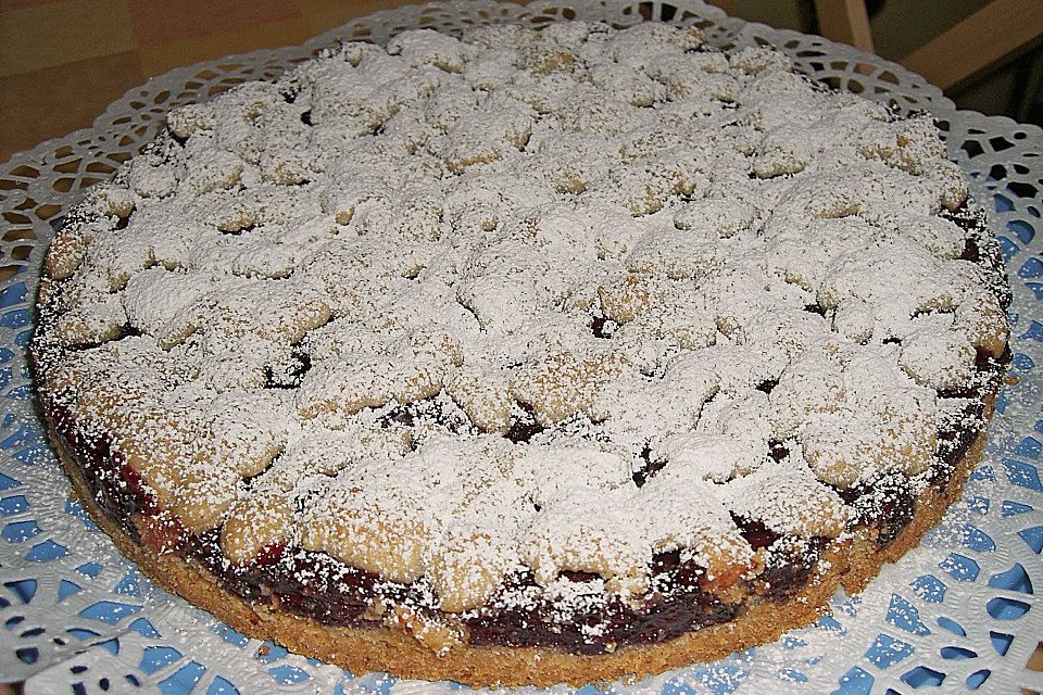 Weihnachtlicher Krümelkuchen