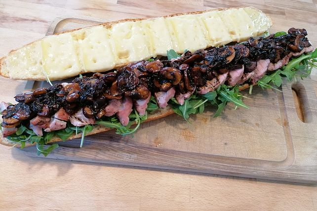 Schweinefilet-Baguette von Storchi1980| Chefkoch