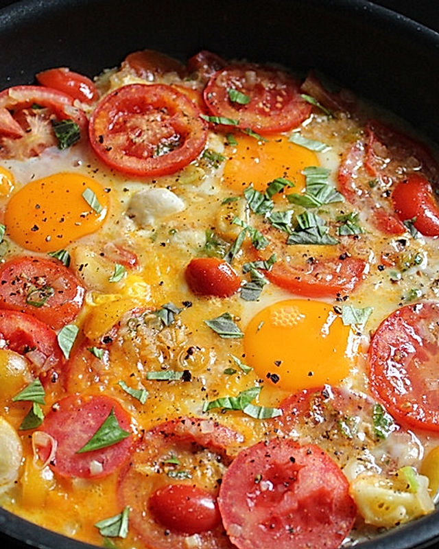 Eier-Tomaten-Pfanne