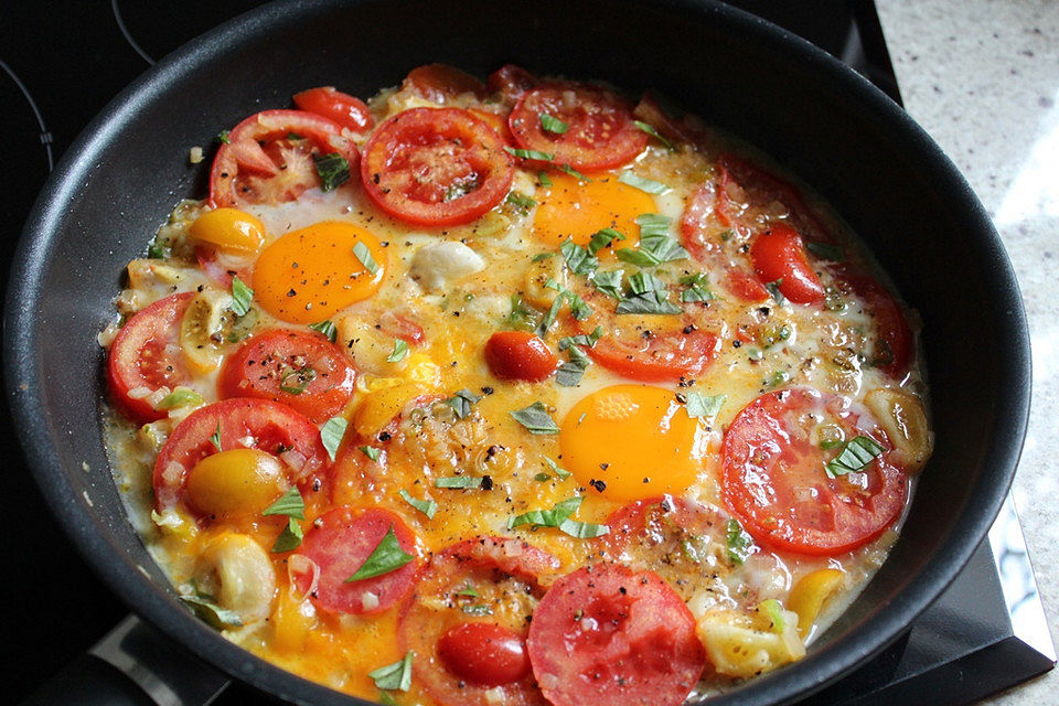 Eier-Tomaten-Pfanne