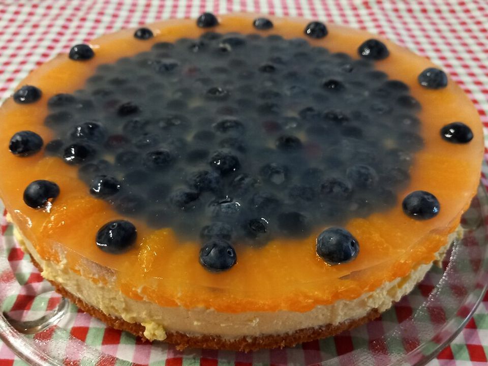 Heidelbeertorte mit Keksboden von Kerry291| Chefkoch