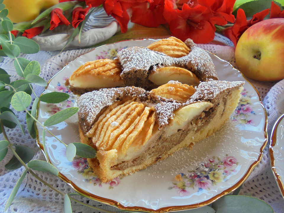Versunkener Apfel-Marmorkuchen von sweet-maja| Chefkoch