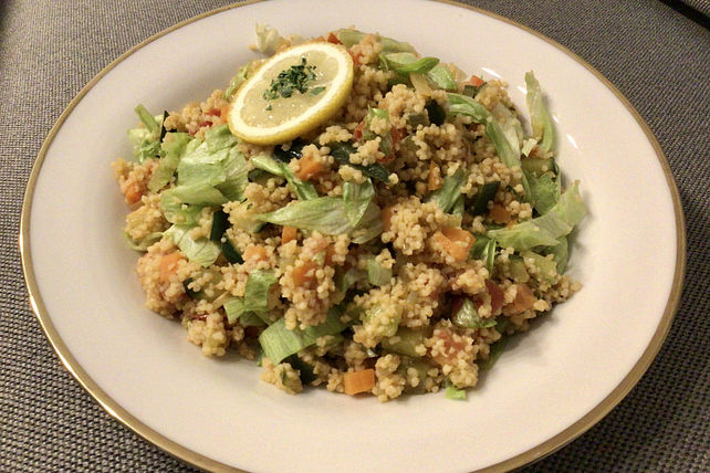 Couscous-Salat mit Sesamdressing von Matzekocht1234| Chefkoch