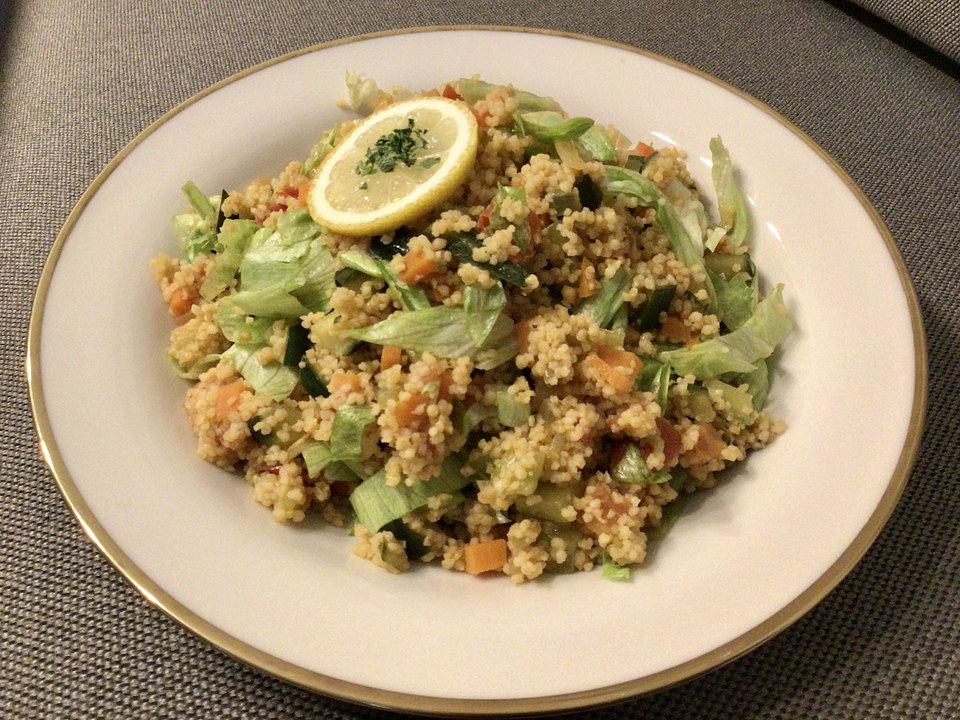 Couscous-Salat mit Sesamdressing von Matzekocht1234| Chefkoch