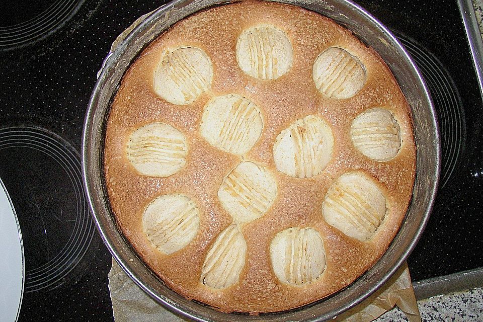 Versunkener Apfelkuchen