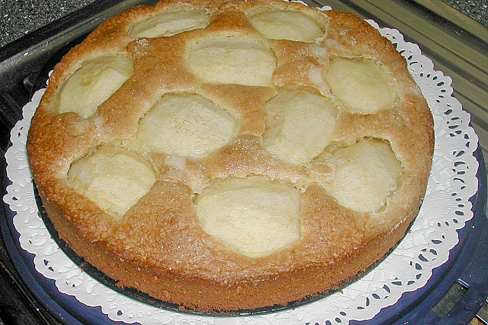 Versunkener Apfelkuchen