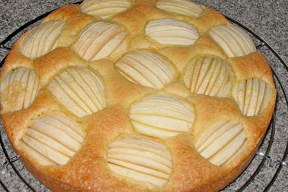 Versunkener Apfelkuchen