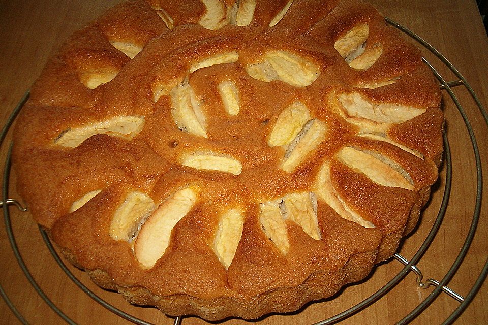 Versunkener Apfelkuchen