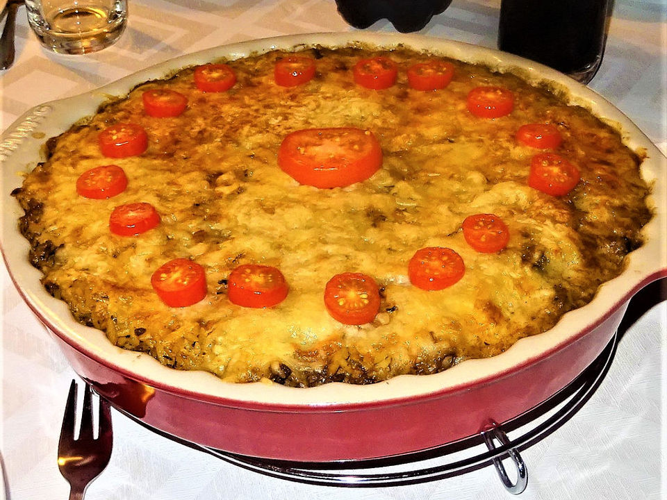 Verspielte Auflauf Rezepte: Rinderhack-Kürbis-Auflauf