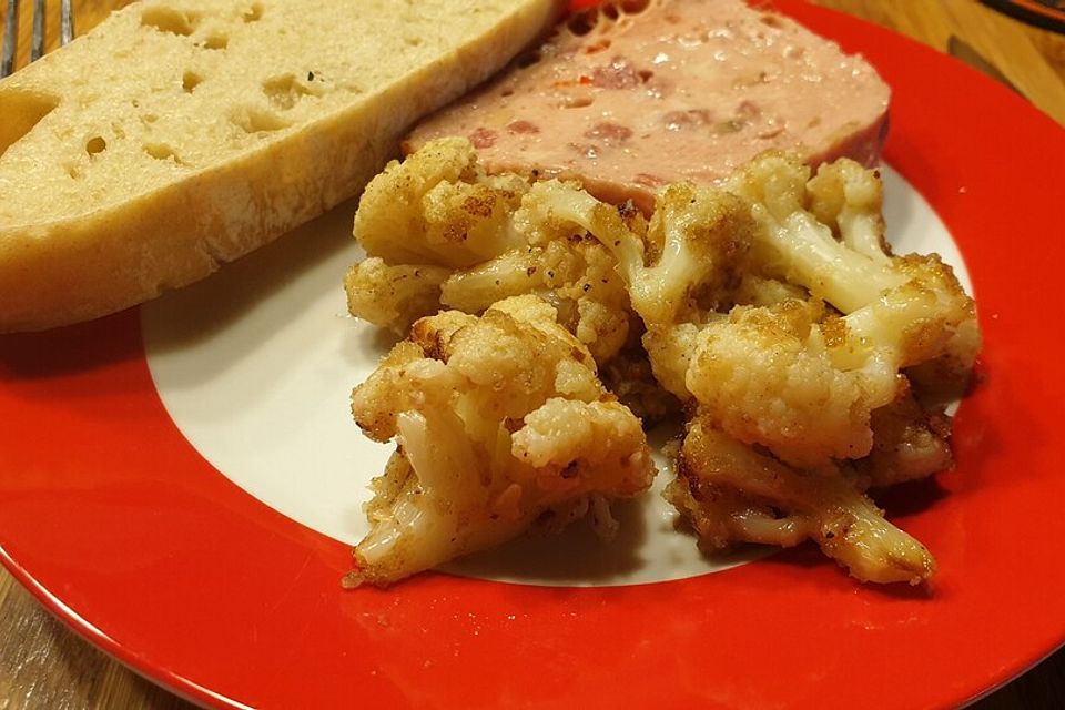 Blumkohl mit Bröseln aus dem Instant Pot oder Dampfkochtopf - keine Arbeit, superschnell