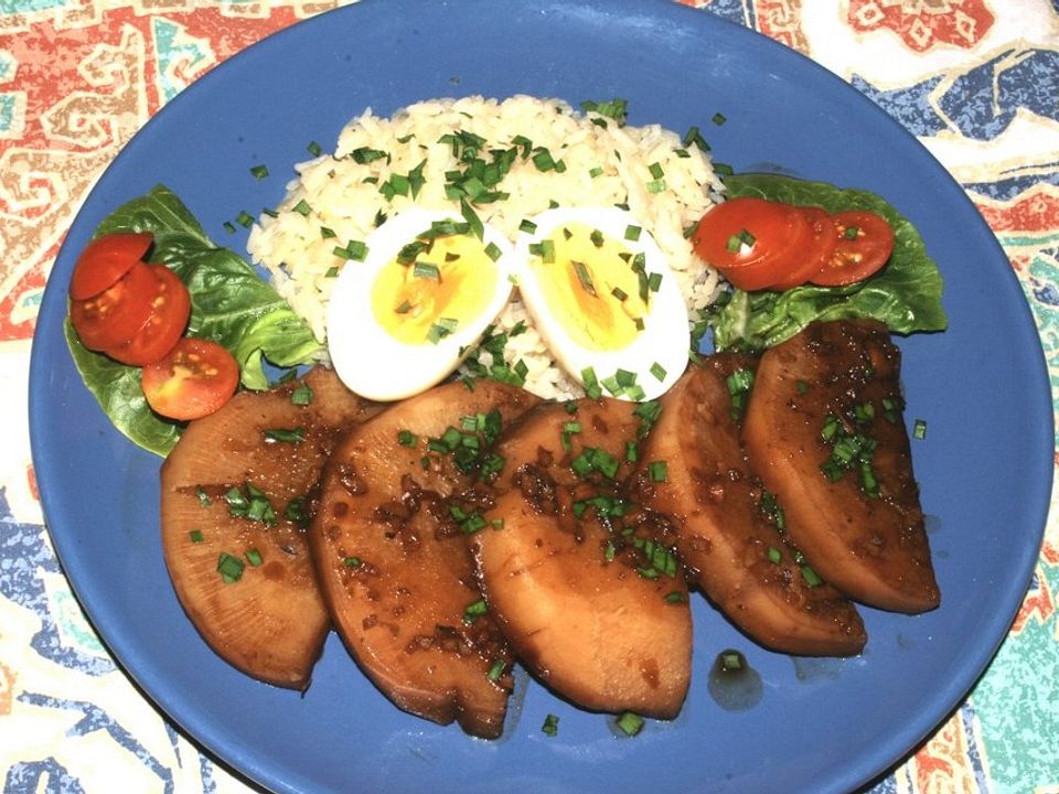 Rettich in Soja geschmort von Tatunca| Chefkoch