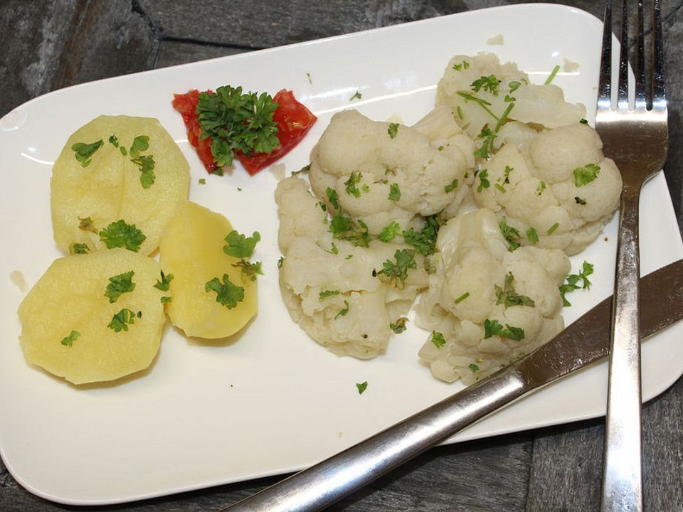 Dampfgegarter Blumenkohl mit Parmesan à la Didi von dieterfreundt| Chefkoch