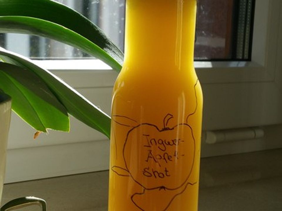 Ingwershot Mit Apfel Und Zitronensaft Von Aureli Chefkoch 